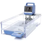 IKA 서모스탯 자석교반기가 포함된 항온 수조 써큘레이터 ICC control IB R RO 15 eco