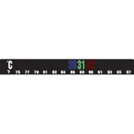 THERMAX DIGITEMP 13 EVENT LIQUID CRYSTAL REVERSIBLE THERMOMETERS RANGE
