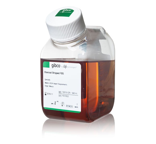 Thermo Fisher Scientific Fetal Bovine Serum, charcoal stripped, USDA-approved regions, 500 mL