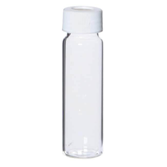 Thermo Fisher Scientific Environmental Express Clear VOA Vials, Lev 3/PTFE/40mL