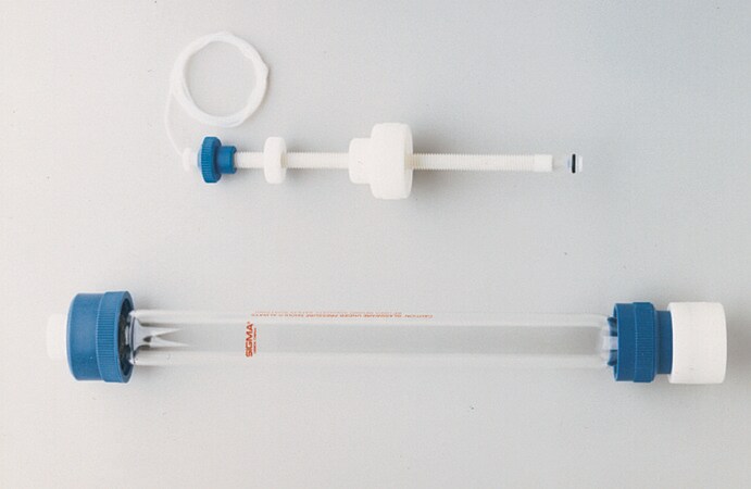 Merck Packing reservoirs for non-jacketed LC columns