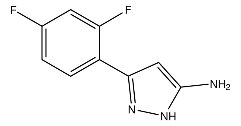 Merck 3-(2,4-Difluorophenyl)-1H-pyrazol-5-amine