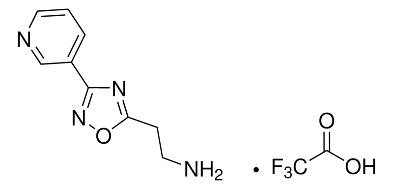 Merck 2-(3-Pyridin-3-yl-1,2,4-oxadiazol-5-yl)ethanamine trifluoroacetate salt