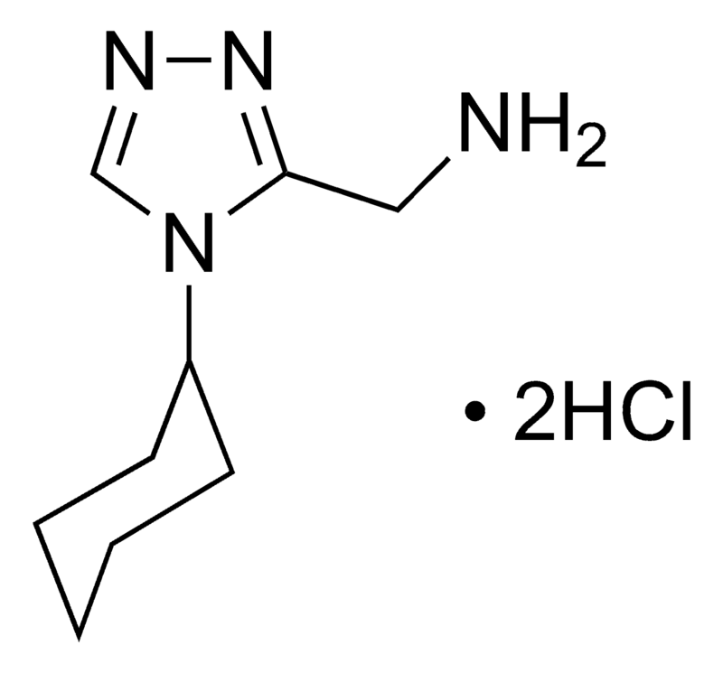 Merck 1-(4-Cyclohexyl-4H-1,2,4-triazol-3-yl)methanamine dihydrochloride