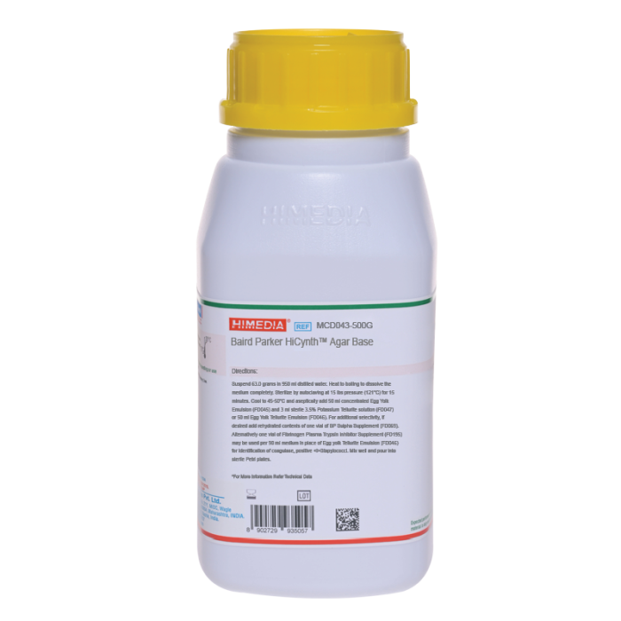 Himedia Baird Parker HiCynth Agar Base