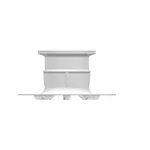 Bag Port with Ferrule Fitting to 1 1/2` TC Connection, USP Class VI, Animal-free Polyethylene Granuflex