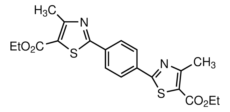 Merck 1,4-Bis(5-ethoxycarbonyl-4-methyl-2-thiazolyl)benzene