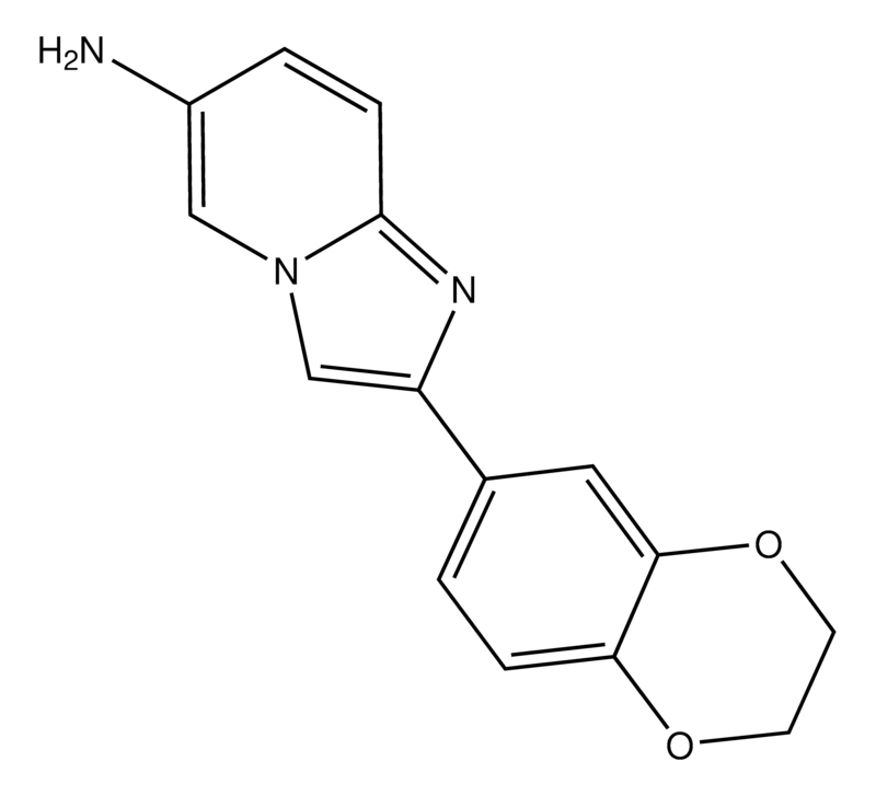 Merck 2-(2,3-Dihydrobenzo[b][1,4]dioxin-6-yl)imidazo[1,2-a]pyridin-6-amine