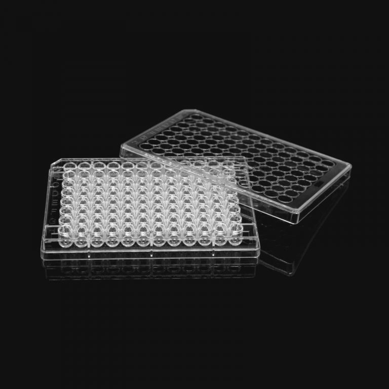 LABSELECT 96-Well cell culture plate U bottom TC-treated skin packing