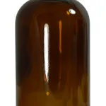 Thermo Fisher Scientific Safety Coated Amber Boston Round Bottles with White Polypropylene PE Foam/PTFE Cap