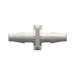 Straight Through Tube Fitting with Classic Series Barbs, 3/32` (2.4 mm) ID Tubing