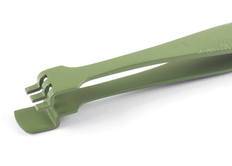 SIPEL 테프론 코팅 핀셋 300W-SA-TE Tweezer