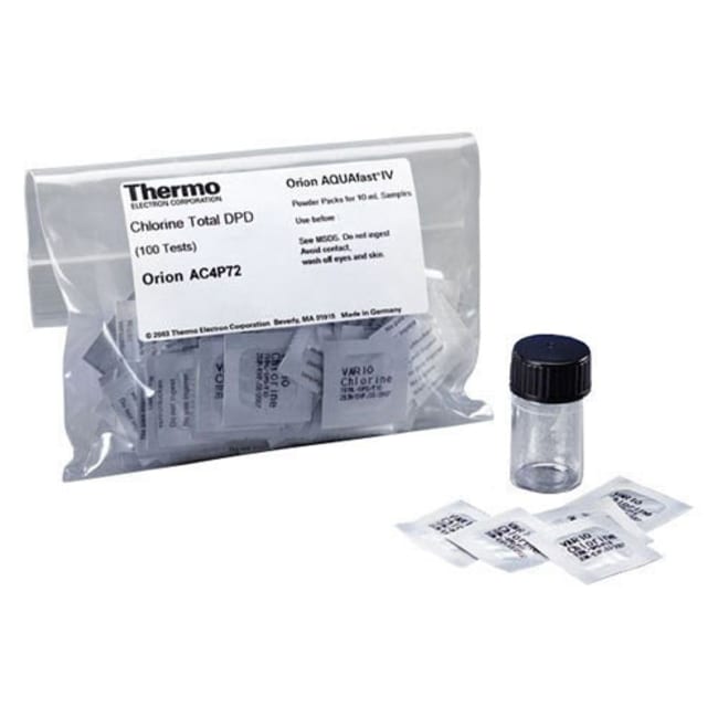 Thermo Fisher Scientific Orion AQUAfast Colorimetric Powder Pack Reagents, Ammonia, Nitrogen