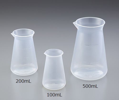 AS ONE TPX® Conical Beaker, TPX® 코니컬 비커
