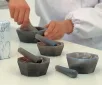 AS ONE Agate Mortar Set Shallow, 마노유발세트(얕은형)(유봉 부속)