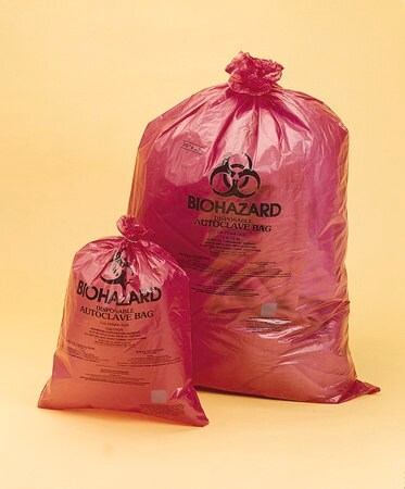 Merck Scienceware(R) biohazard disposal bags