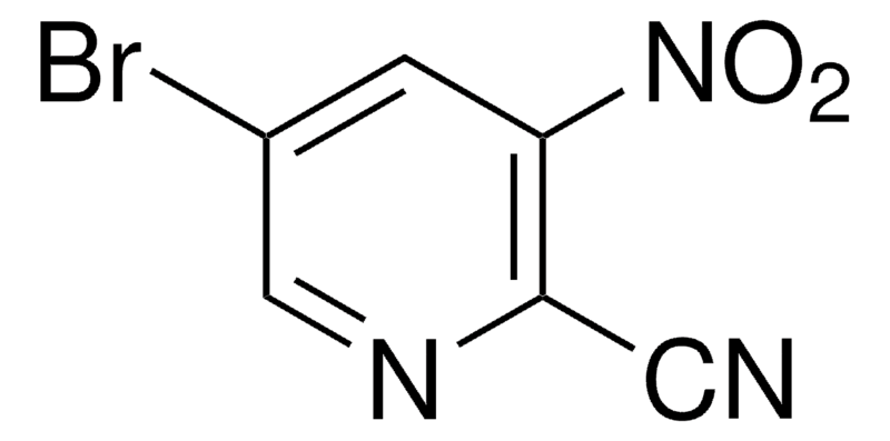 Merck 5-Bromo-3-nitropyridine-2-carbonitrile