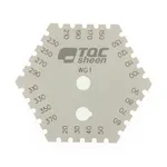 AS ONE Square Wet Film Thickness Gauge, 각형 웨트 필름 두께 게이지