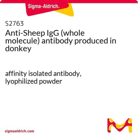 Merck Anti-Sheep IgG (whole molecule) antibody produced in donkey