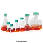 Daihan Science Biofil 125~5,000㎖ PC Culture Media Erlenmeyer Flask, Plain & Baffled Bottom, wi