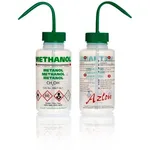Merck Azlon Multi-Lingual Safety Wash Bottles With Driplok Vapor Venting