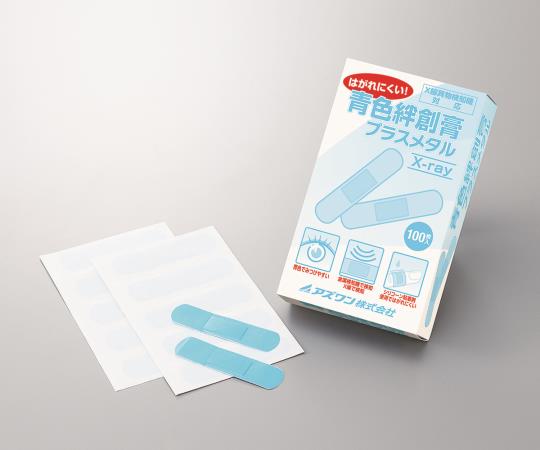 AS ONE Blue Adhesive (Plaster Plus Metal®) (X-Rays Defective Correspondence), 청색 반창고 (플러스 메탈®) (X선 검지 대응)