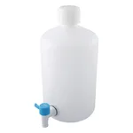 AS ONE Carboy with Lever Cock (Narrow-Mouth, Round), 레버콕 하구병 (세구, 원형)