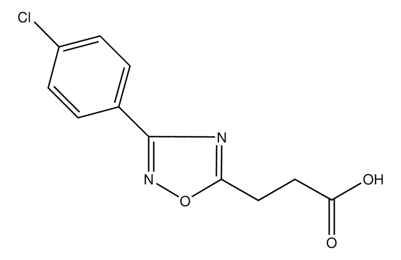 Merck 3-(3-(4-Chlorophenyl)-1,2,4-oxadiazol-5-yl)propanoic acid