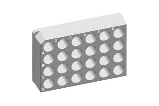 Waters Vial Holder, 24-well, 4mL
