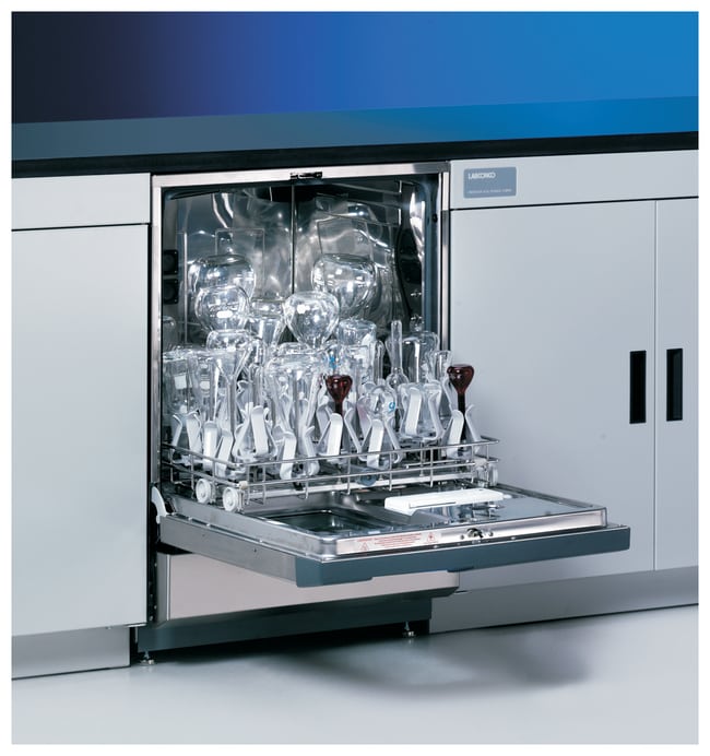 Thermo Fisher Scientific FlaskScrubber Glassware Washer, FlaskScrubber; Freestanding; With viewing window and light; Domestic/International electrical standard
