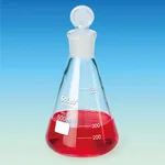 Daihan Science SciLab 24/29 Joint Stoppered Erlenmeyer Flask, 100~1,000㎖<br>With Graduation &