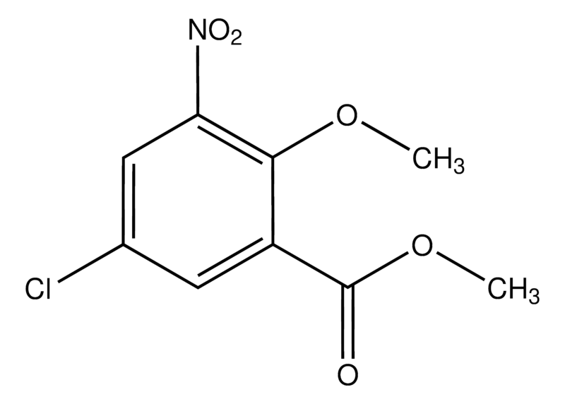 Merck Methyl 5-chloro-2-methoxy-3-nitrobenzoate