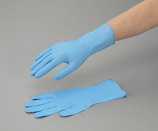 AS ONE SANIFOODS Nitrile Long Glove 290mm, 사니푸즈 니트릴 긴장갑  290mm