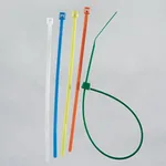 Thermo Fisher Scientific 18 Pound Solid White Nylon Cable/Zip Ties, 4 in. L