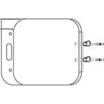 Thermo Fisher Scientific 2D Labtainer BioProcess Container (BPC), ASI 28 film, 2 ports, Luer Lock insert and body connectors