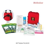 Daihan Science Iljin Outdoor First Aid Kit, Red Polyester BagWith 25 items(18×11×h23cm), and 2