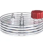 Greiner Bio One CELLDISC, 4 LAYERS, 1.000 CM², PS, CLEAR,TC, STANDARD SCREW CAP RED, STERILE, SINGLE PACKED