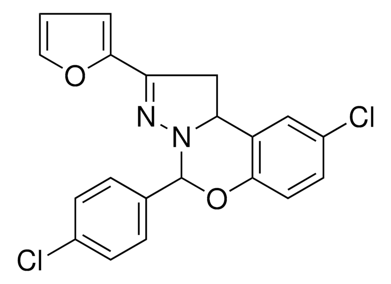 Merck 8-CL-4-(4-CL-PH)-2-FURAN-2-YL- - 25 MG &