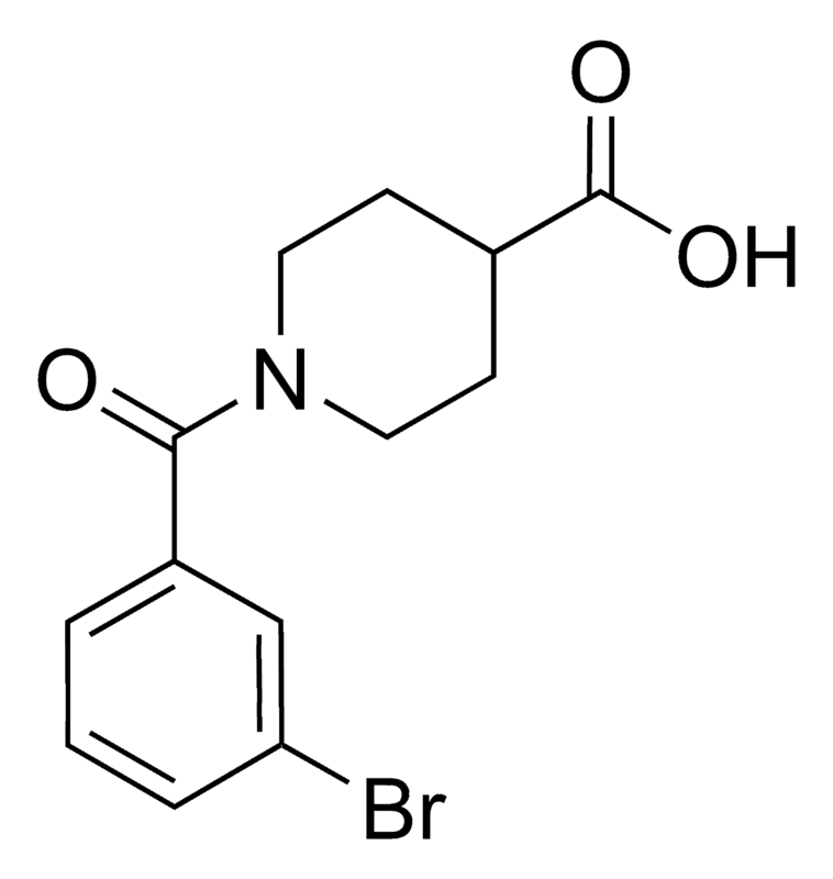 Merck 1-(3-Bromobenzoyl)-4-piperidinecarboxylic acid