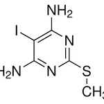 Merck 5-Iodo-2-(methylthio)pyrimidine-4,6-diamine