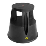 AS ONE ESD Step Stool(with Spring Caster), ESD 스텝 스툴
