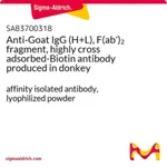 Merck Anti-Goat IgG (H+L), F(ab')2 fragment, highly cross adsorbed-Biotin antibody produced in donkey