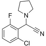 Merck (2-Chloro-6-fluorophenyl)(1-pyrrolidinyl)acetonitrile