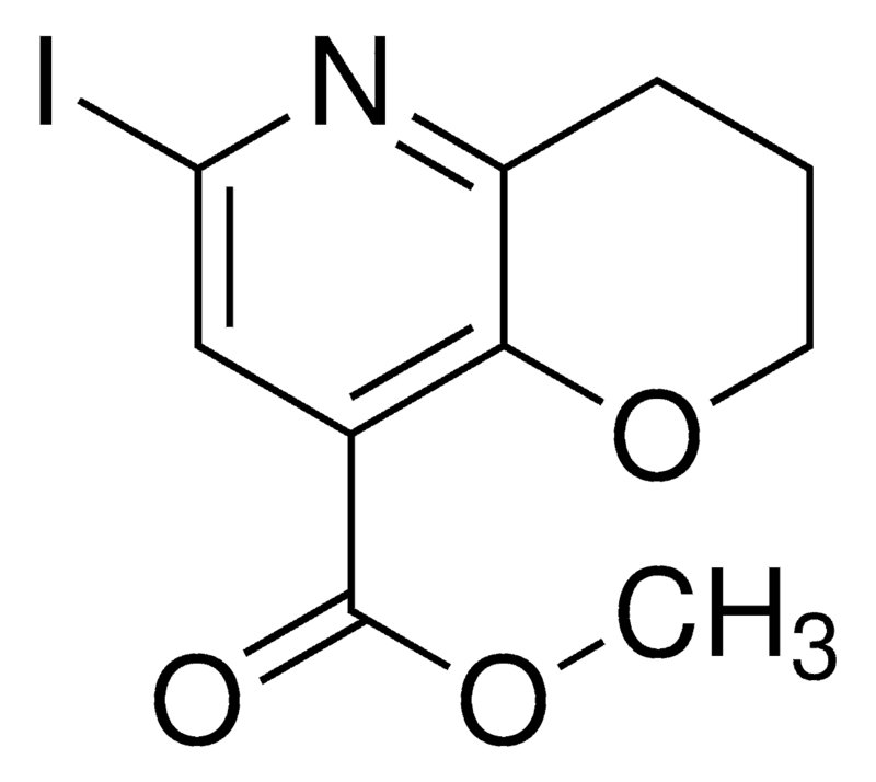 Merck Methyl 6-iodo-3,4-dihydro-2H-pyrano[3,2-b]pyridine-8-carboxylate