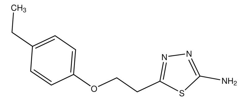 Merck 5-(2-(4-Ethylphenoxy)ethyl)-1,3,4-thiadiazol-2-amine