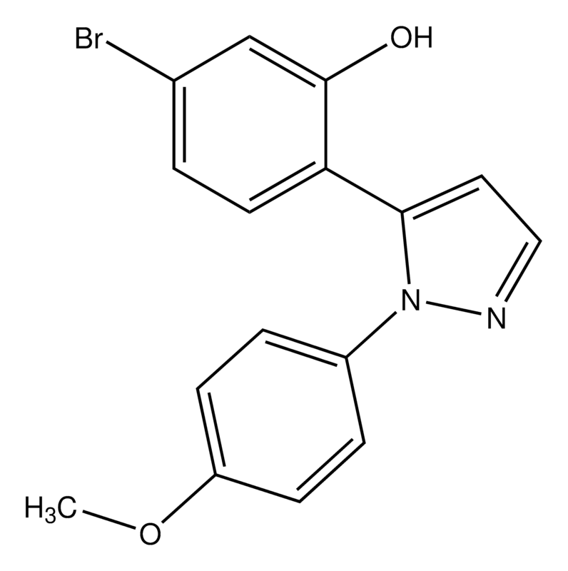 Merck 5-Bromo-2-(1-(4-methoxyphenyl)-1H-pyrazol-5-yl)phenol
