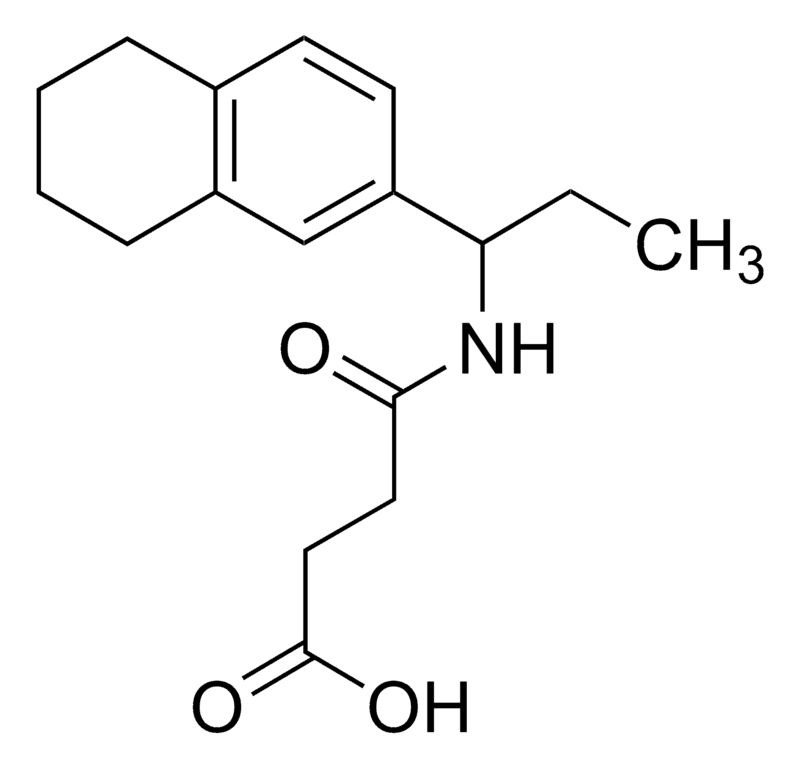 Merck 4-Oxo-4-{[1-(5,6,7,8-tetrahydro-2-naphthalenyl)propyl]amino}butanoic acid
