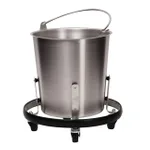 Thermo Fisher Scientific Stainless Steel Pail Without Side Handle, 16 qt.