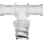 Thermo Fisher Scientific Pipe Adapter Elbow, Polypropylene, 1/4 in. x 1/8 in.