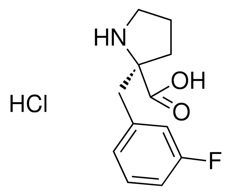 Merck (R)-alpha-(3-fluoro-benzyl)-proline hydrochloride
